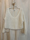 V Neck Brioche